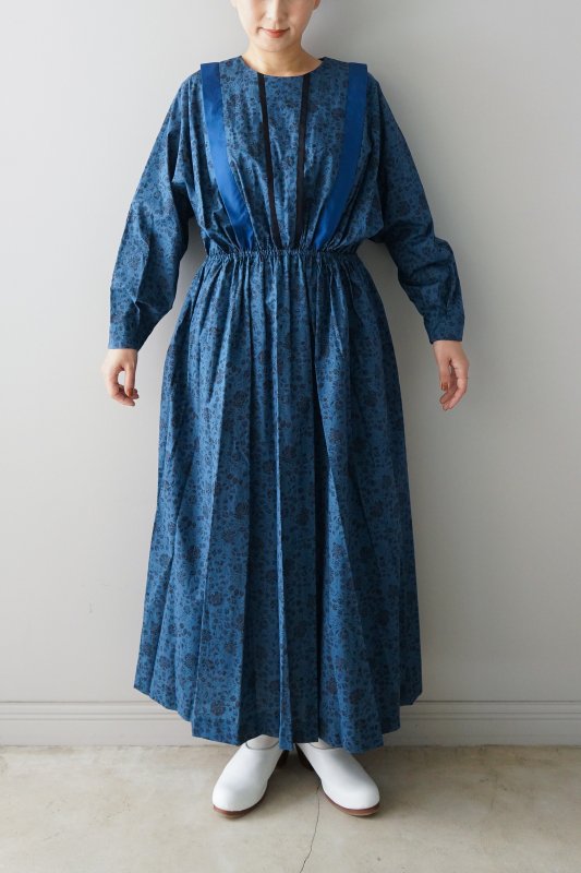 eLfinFolk・wild flower long dress (blue)M.size - mofmof