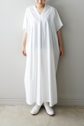 WONDER FULL LIFE  KAFTAN DRESS（ WHITE ) Msize