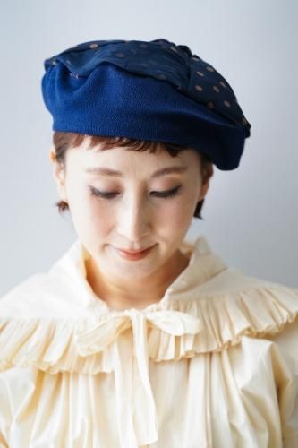 Х鿧˹ Dots beret(Blue)