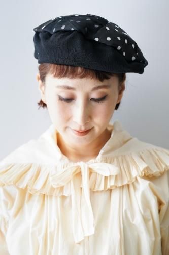 Х鿧˹ Dots beret(Black)