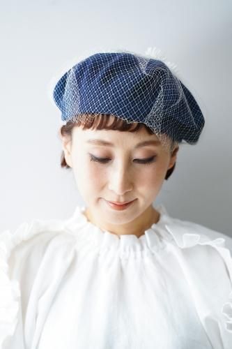 Х鿧˹ Flower net beret(Blue)