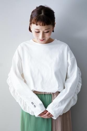 youmolaugh ĽաLong T-shirtWhite)