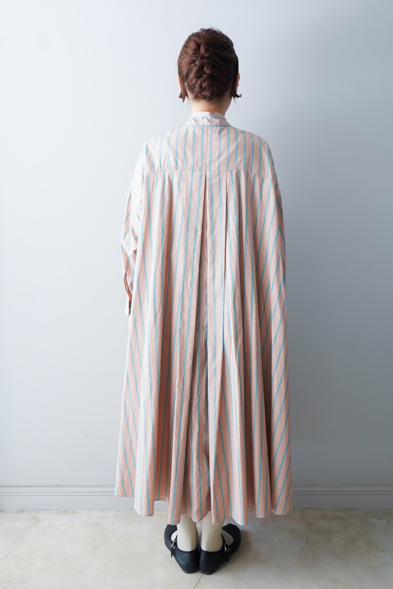 YAB-YUM Moroccan Shirt One piece (Stripe)- mofmof clothes&accessories