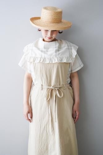salegasa* grue  Apron dress  (Beige)-30%OFF