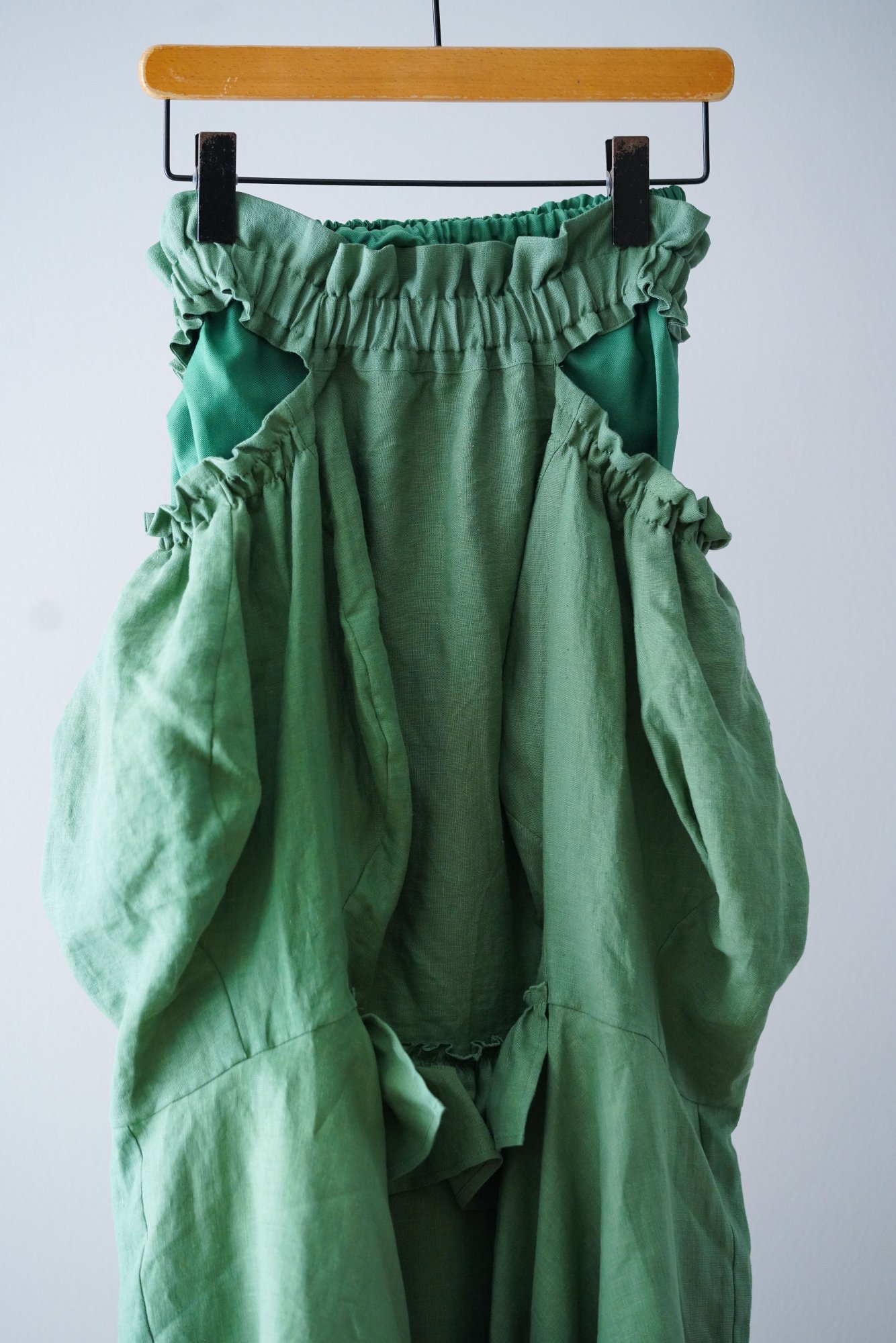 sale】HOUGA lily skirt (Green)-20％OFF- mofmof clothes&accessories