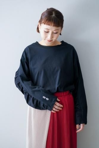 saleyoumolaugh ĽաLong T-shirtBlack-30OFF