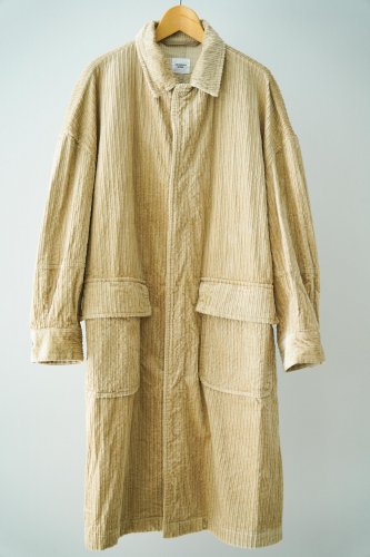 UNIVERSAL TISSU Corduroy coat（Beige）