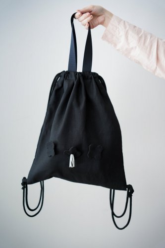 【sale】mudoca Knapsack bag(Black)-30%OFF