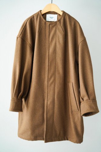 【sale】UNIVERSAL TISSU tweed coat（moca）-30%OFF