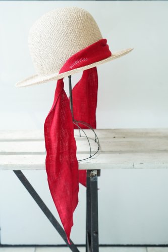 michirico Ribbon Hat（Red）