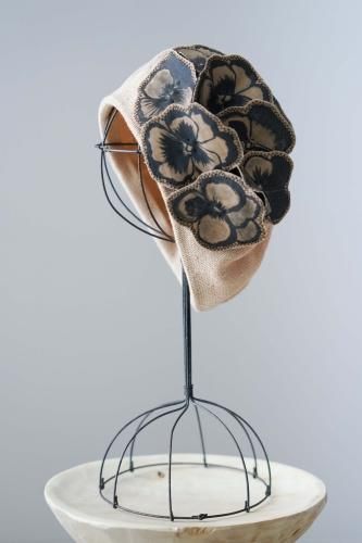 Х鿧˹ Flower otif beret(Beige)