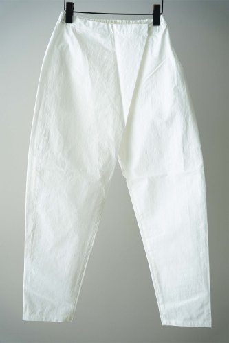 WONDER FULL LIFE Rough silhouette pants（White）Ssize