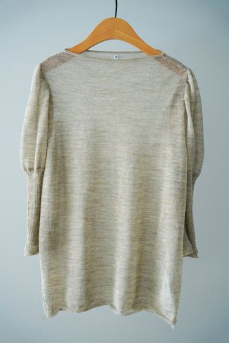 gasa* grue  Knit pullover (Beige)