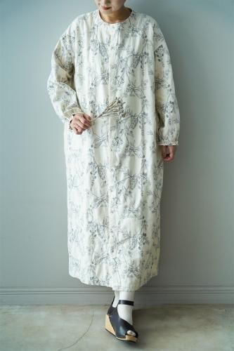 LILOU+LILY Embroidery dress (Ivory)