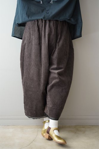 mudoca 2022-23AW 「畝をすすむ」-OVER PANTS