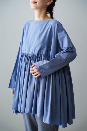 ŠP Cotton blouse（Blue）