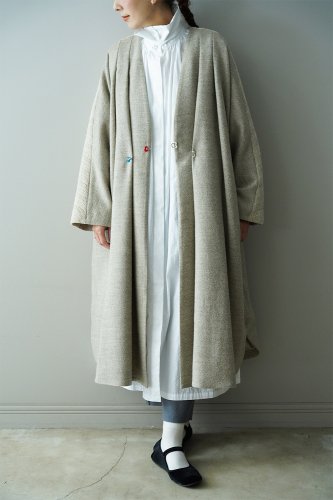 youmolaugh Universal gown coat（Beige）