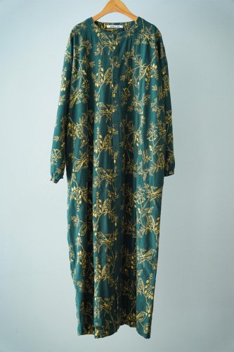 【sale】LILOU+LILY Embroidery dress(Dark green)-30%OFF