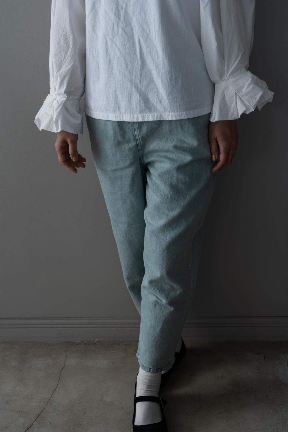 TISSU Easy tapered pantsBleachsize.1