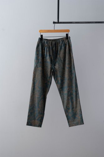 eLfinFolk FLORA cotton linen Pants（Forest green）