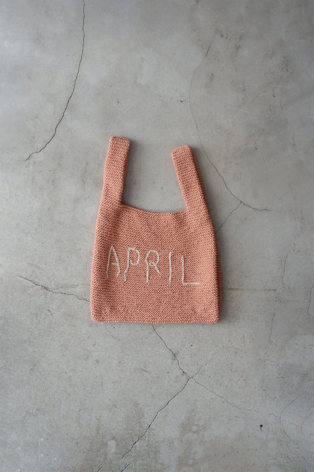 March April May Monthly Knit Bag（ April /sakura ）