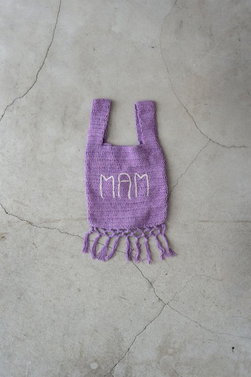 March April May Knit Bag Croche（ Lavender ）