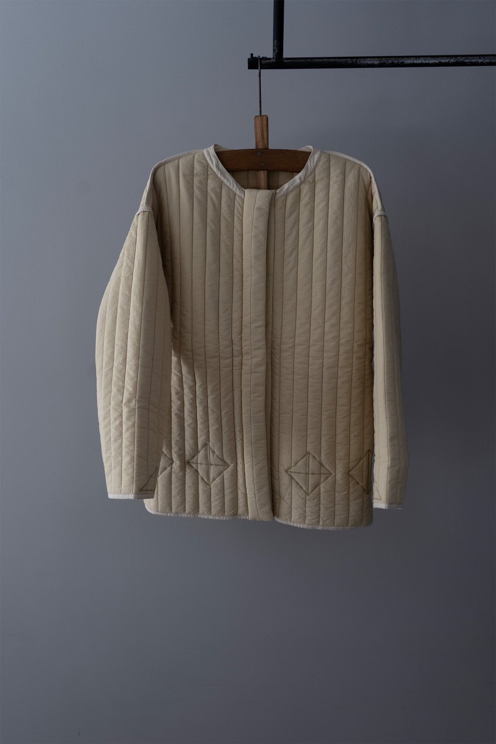 archi Quilted Jacket ( Beige )