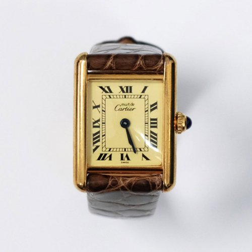 must de Cartier TANK (Antique watch)
