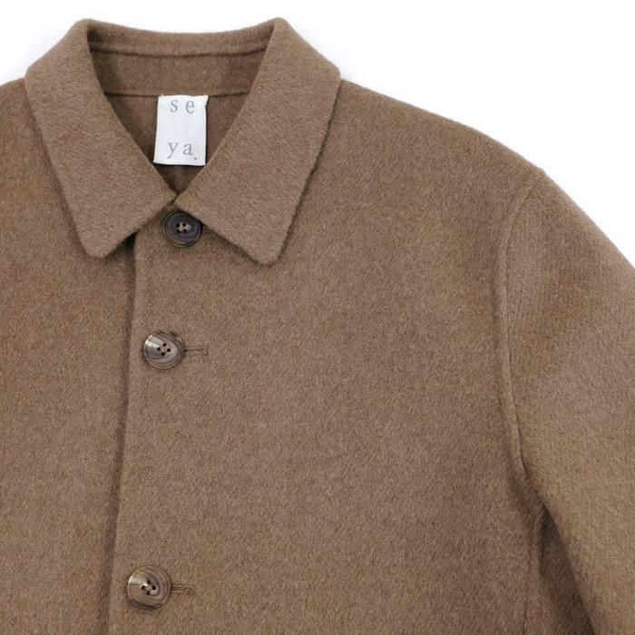 DOUBLE-FACE YAK JACKET UNDYED - Licavou shopping DOUBLE-FACE YAK JACKET UNDYED - Licavou shopping