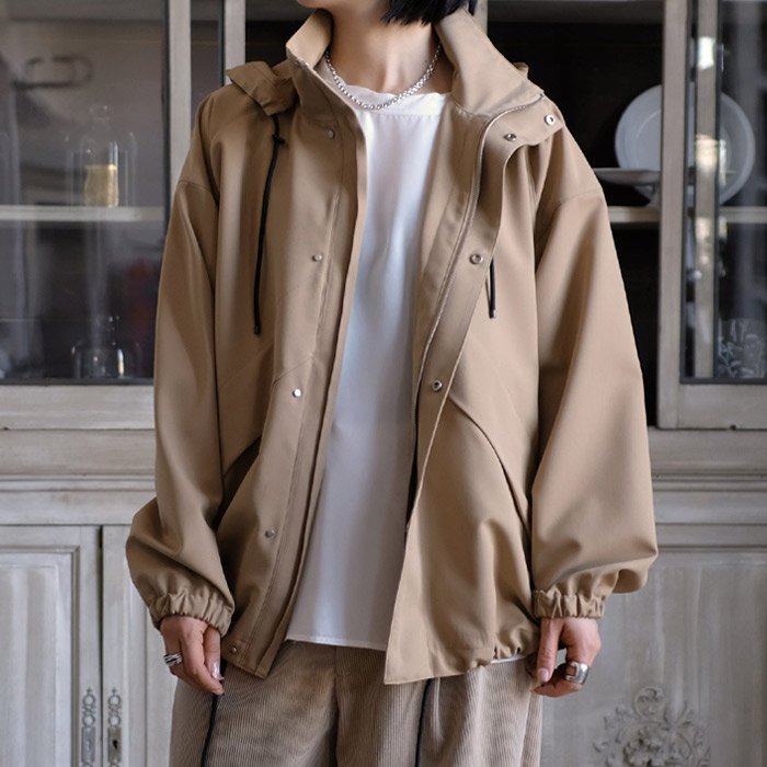 auralee 22SS WOOL MAX CANVAS HOODED 美品!-