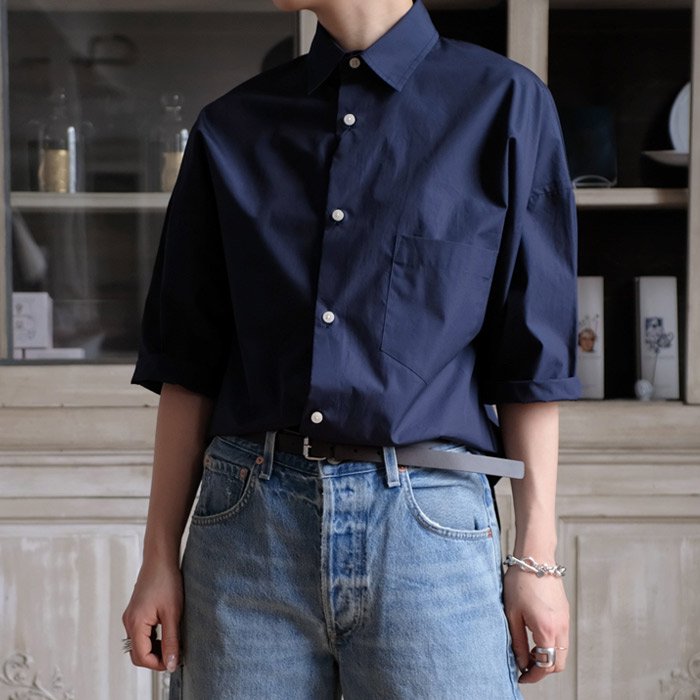 シルバー/レッド 【MADISONBLUE(マディソンブルー)】 J.BRADLEY SHIRT