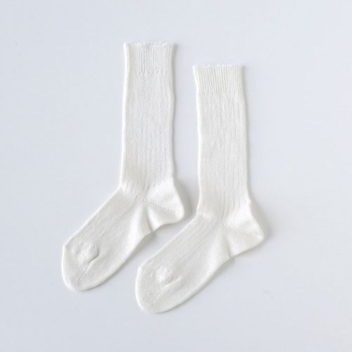 Linen Silk Rib Sock