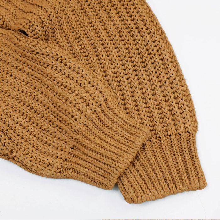 LINEN RIBBED 3 YARN SWEATER - Licavou shopping LINEN RIBBED 3 YARN SWEATER - Licavou shopping