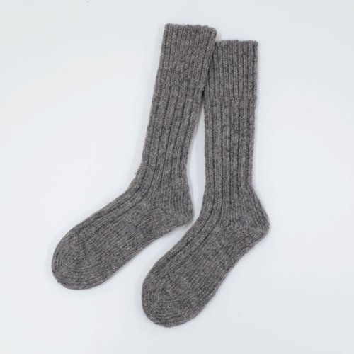 British Wool Chunky Rib Socks