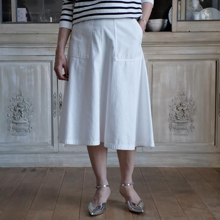 FATIGUE FLARE SK L.OZ BACK SATIN - Licavou shopping