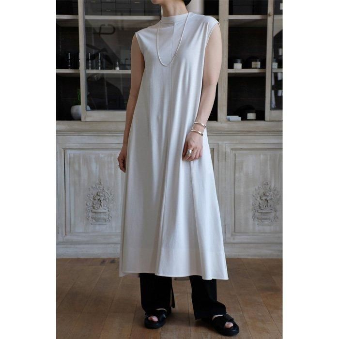 ATON　48/2 ORGANIC JERSEY NO-SLEEVE DRESS 48/2 ORGANIC JERSEY NO-SLEEVE DRESS - Licavou shopping