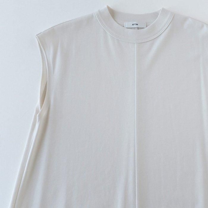 48/2 ORGANIC JERSEY NO-SLEEVE DRESS - Licavou shopping