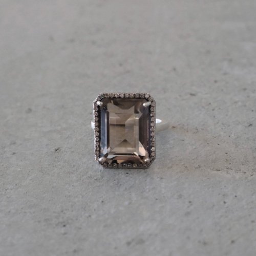 Smoky Quartz | Reni Ring #11