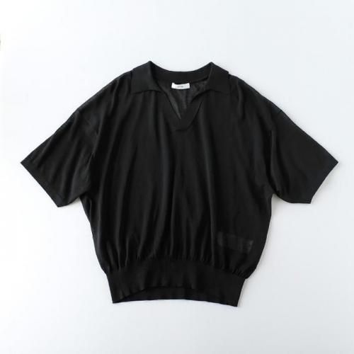 COMPACT COTTON | SKIPPER POLO SWEATER