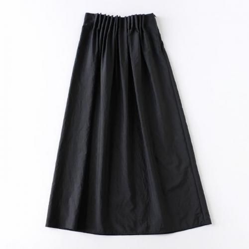 WASHER NYLON TUCKED SKIRT