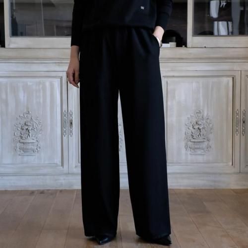 SUPER180'S WORSTED RIVER RELAXING PANTS 