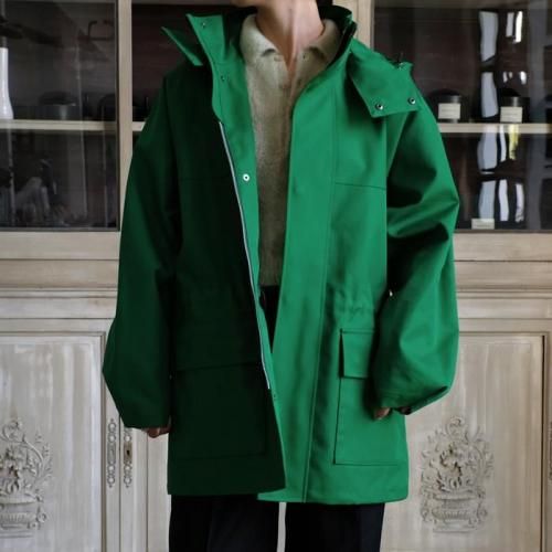 HIGH-DENSITY BONDED COTTON GABARDINE BLOUSON