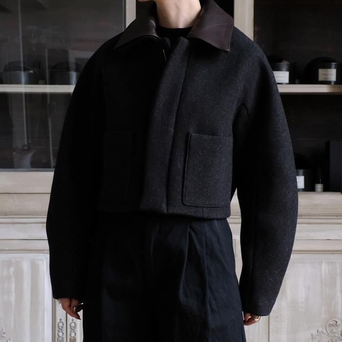 ジャケット・アウター 25AW SHETLAND WOOL DOUBLE CLOTH BLOUSON SHETLAND WOOL DOUBLE CLOTH BLOUSON (WOMEN'S) – COVERCHORD