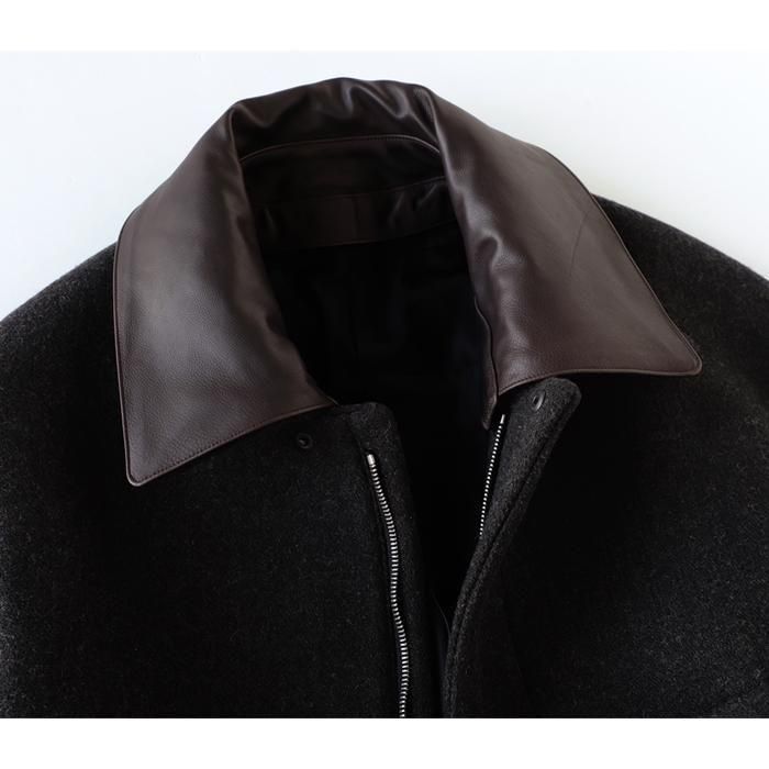 ジャケット・アウター 25AW SHETLAND WOOL DOUBLE CLOTH BLOUSON SHETLAND WOOL DOUBLE CLOTH BLOUSON (WOMEN'S) – COVERCHORD