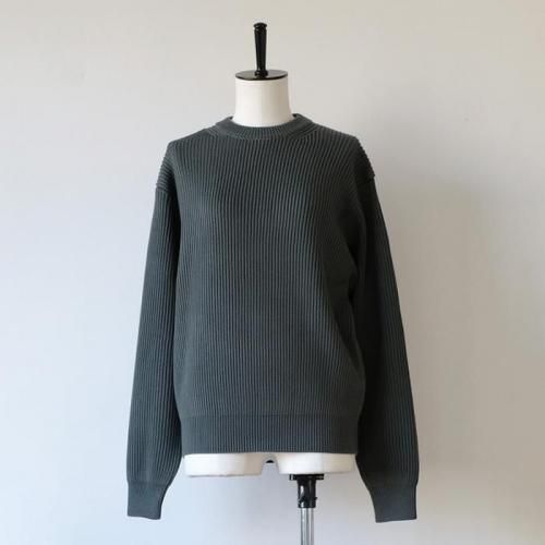 SUPER FINE WOOL SOFT RIB KNIT P/O