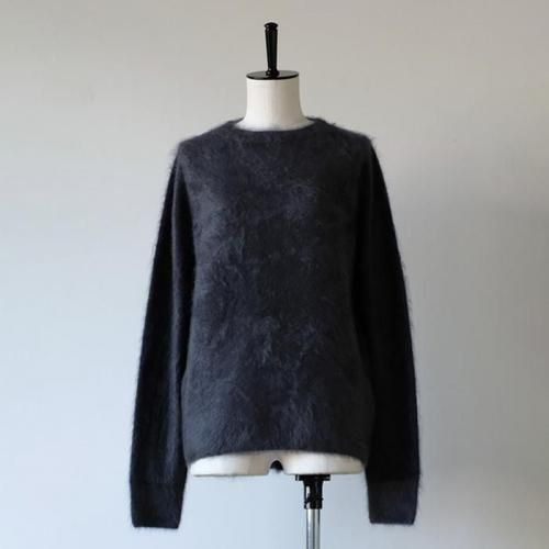 ROYAL CASHMERE FUR CREW NECK SWEATER