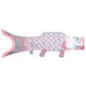 パリの鯉のぼり Madame MO　Koinobori　100cm （Silver )
