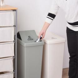 スライドペール45L 日本製 キャスター 移動 スムーズ 折りたたみ コンパクト ロック 子供 ペット いたずら防止 便利 ゴミ箱 45L ダストボックス