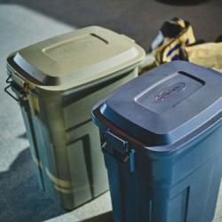 トラッシュカン50L ガレージ スクエア ゴミ箱 容量 ペットボトル 不燃ごみ ゴミ ストック