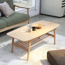ヘンリー センターテーブル シンプル オーソドックス 佇まい デザイン 木目 美しい センターテーブル 雑誌 リモコン 収納 便利